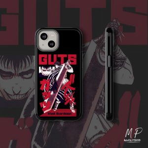 Berserk Guts Phone Case: Showcase the Unyielding Warrior Spirit on Your Device!