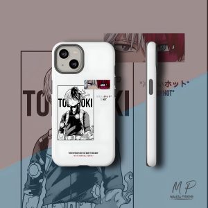 Exclusive Shoto Todoroki Phone Case: Freeze and Ignite Your Style!