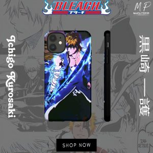 Ichigo Bankai Phone Case: Awaken Your Soul Reaper Power with this Exclusive Striking Accessory!