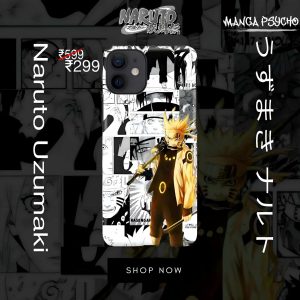 Naruto Manga Art Phone Case