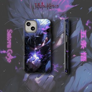 Satoru Gojo Mystic Purple Exclusive Phone Case: Awaken Elegance with Cursed Authority!