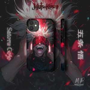 Satoru Gojo Sovereign Phone Case: Seize Your Style with Urgent Cursed Authority!