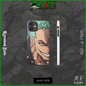 Zoro Half Face Phone Case