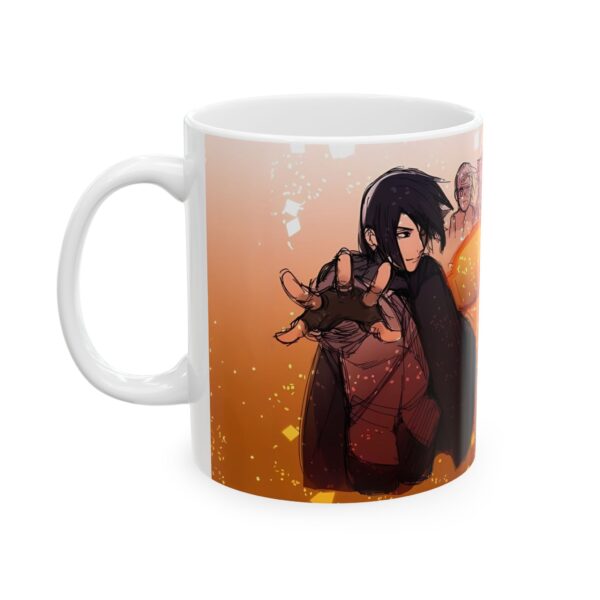 Adult Naruto and Sasuke Coffee Mug: The Bond of Rivals and Friends - Image 2