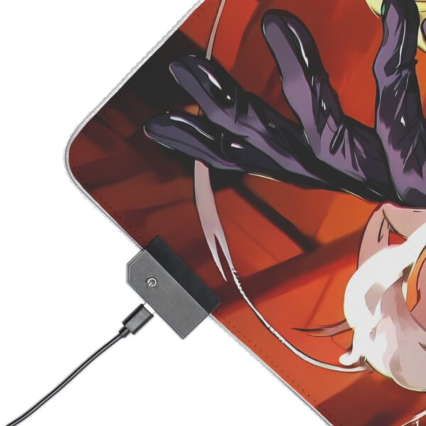 Sanji LED Gaming Mouse Pad: Ignite Your Setup with the Black Leg's Style! - Image 2