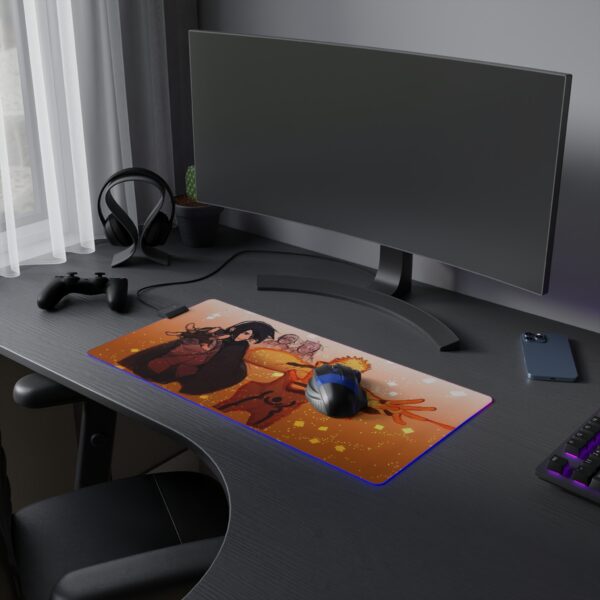 Adult Naruto and Sasuke LED Gaming Mouse Pad: Light Up Your Ninja Spirit - Image 5