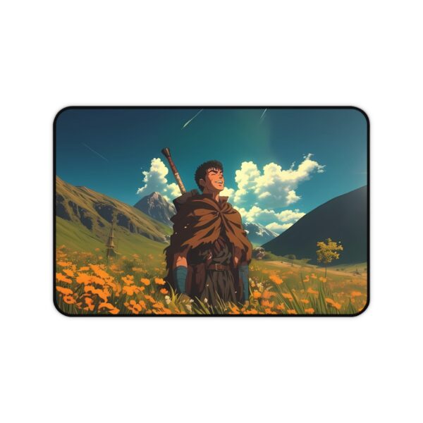 Berserk Guts Peaceful Mouse Pad: Strength in Stillness - Image 2