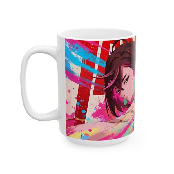 Ken Takakura & Momo Ayase Coffee Mug: A Legendary Duo in Every Sip - Image 6