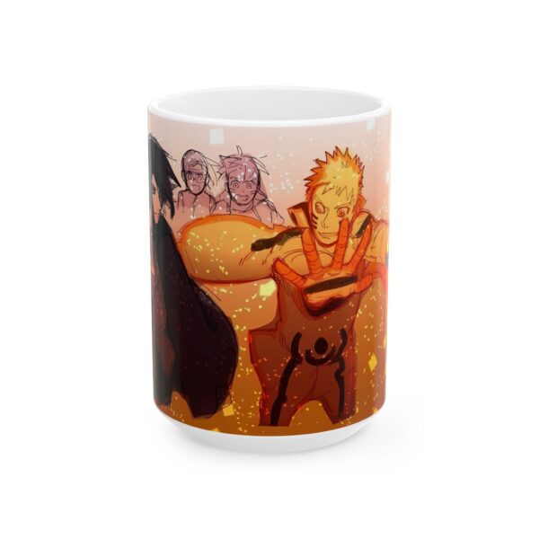 Adult Naruto and Sasuke Coffee Mug: The Bond of Rivals and Friends - Image 5