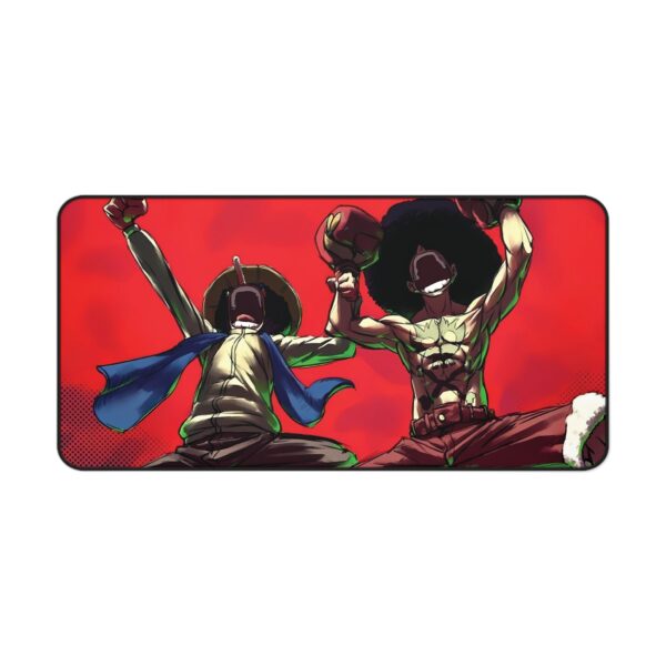 Afro Luffy and Usopp Mouse Pad: Add a Touch of Adventure to Your Desk! - Image 9