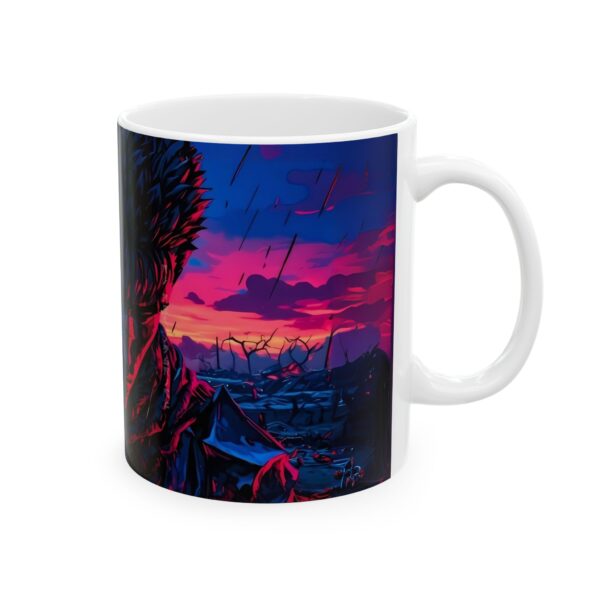 Guts Berserk Fight Coffee Mug – Fuel Your Day with the Strength of the Black Swordsman! - Image 3