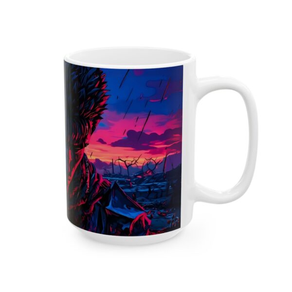 Guts Berserk Fight Coffee Mug – Fuel Your Day with the Strength of the Black Swordsman! - Image 7