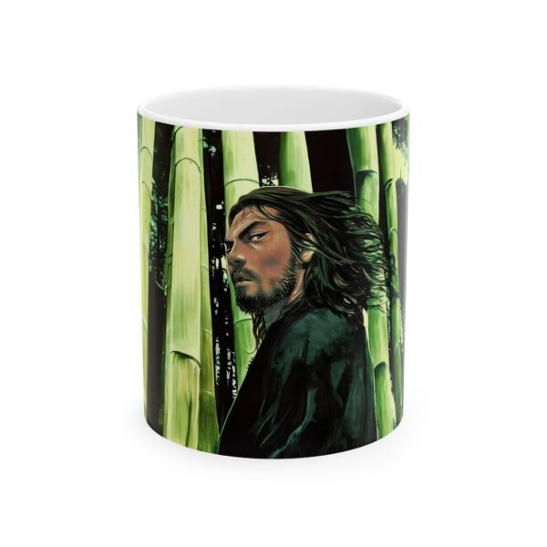 Miyamoto Musashi Peaceful Coffee Mug: Embrace the Wisdom of a Samurai