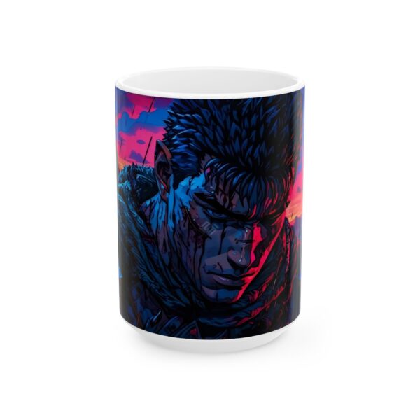 Guts Berserk Fight Coffee Mug – Fuel Your Day with the Strength of the Black Swordsman! - Image 5