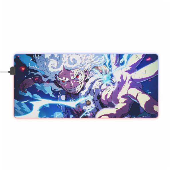 Luffy Gear 5 LED Gaming Mouse Pad: Bring the Power of Joy Boy to Your Desk! - Image 14