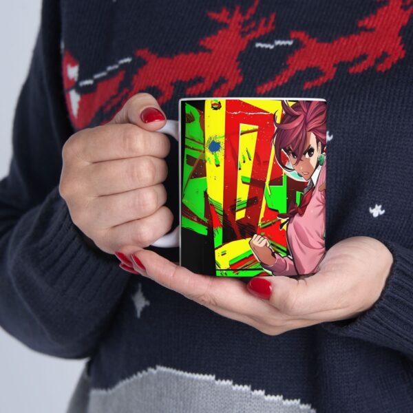 Momo Ayase Coffee Mug: Energize Your Day with Grace and Power - Image 4