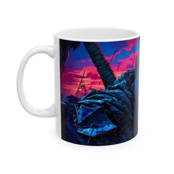 Guts Berserk Fight Coffee Mug – Fuel Your Day with the Strength of the Black Swordsman! - Image 2