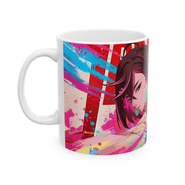 Ken Takakura & Momo Ayase Coffee Mug: A Legendary Duo in Every Sip - Image 2