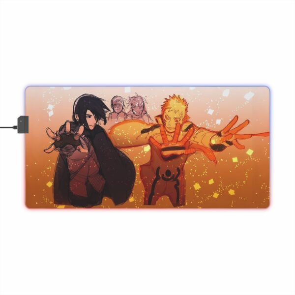 Adult Naruto and Sasuke LED Gaming Mouse Pad: Light Up Your Ninja Spirit - Image 6