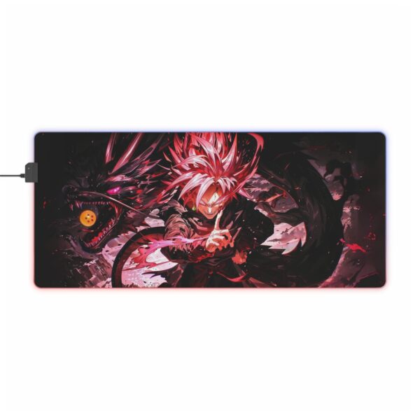 Goku Black LED Gaming Mouse Pad: Illuminate Your Gaming Experience - Image 14