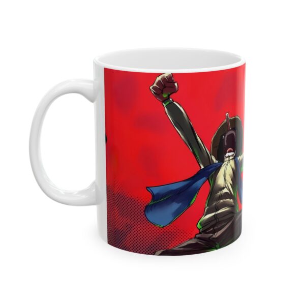 Afro Luffy Coffee Mug: Drink Up with the Champion’s Spirit - Image 2