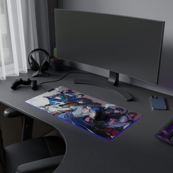 Naruto All Villains LED Gaming Mouse Pad: Unleash the Darkness with Every Move - Image 5