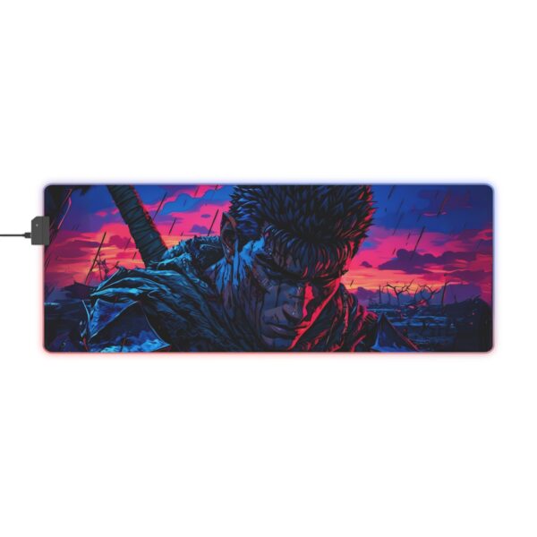 Guts Berserk Fight LED Gaming Mouse Pad – Unleash the Power of the Black Swordsman! - Image 10