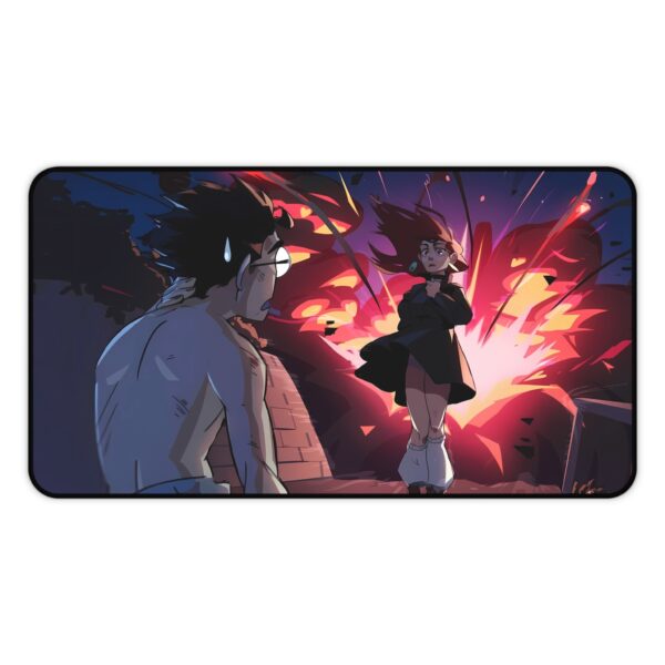 Okarun & Momo Ayase Dandadan Mouse Pad: Adventure, Chaos, and Style for Your Desk - Image 5