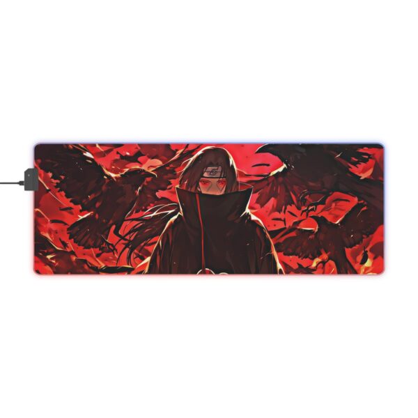 Itachi Uchiha LED Gaming Mouse Pad: Illuminate the Legacy of the Sharingan - Image 10