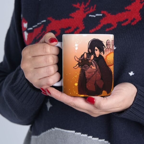 Adult Naruto and Sasuke Coffee Mug: The Bond of Rivals and Friends - Image 4