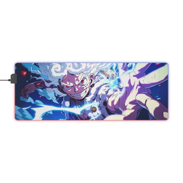 Luffy Gear 5 LED Gaming Mouse Pad: Bring the Power of Joy Boy to Your Desk! - Image 10