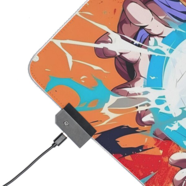 Goku Kamehameha LED Gaming Mouse Pad: Light Up Your Battles! - Image 16