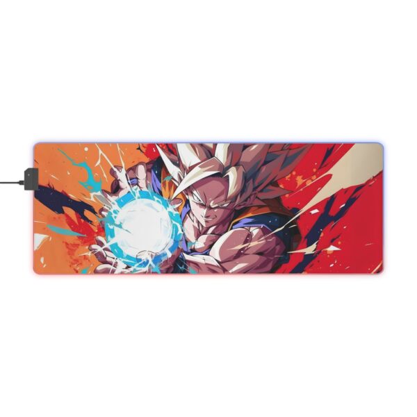 Goku Kamehameha LED Gaming Mouse Pad: Light Up Your Battles! - Image 10