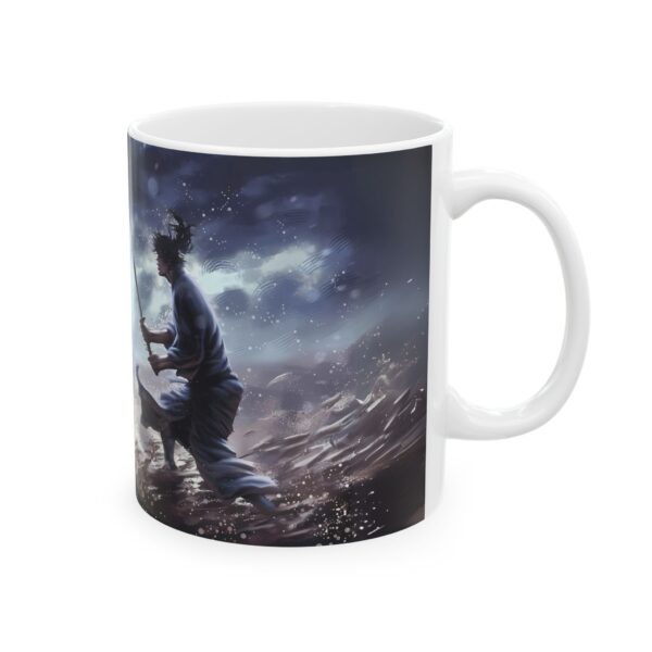 Sasaki Kojiro vs. Musashi Miyamoto Coffee Mug: Honor the Greatest Samurai Duel - Image 3