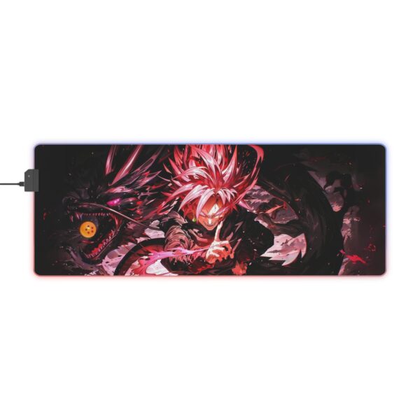 Goku Black LED Gaming Mouse Pad: Illuminate Your Gaming Experience - Image 10