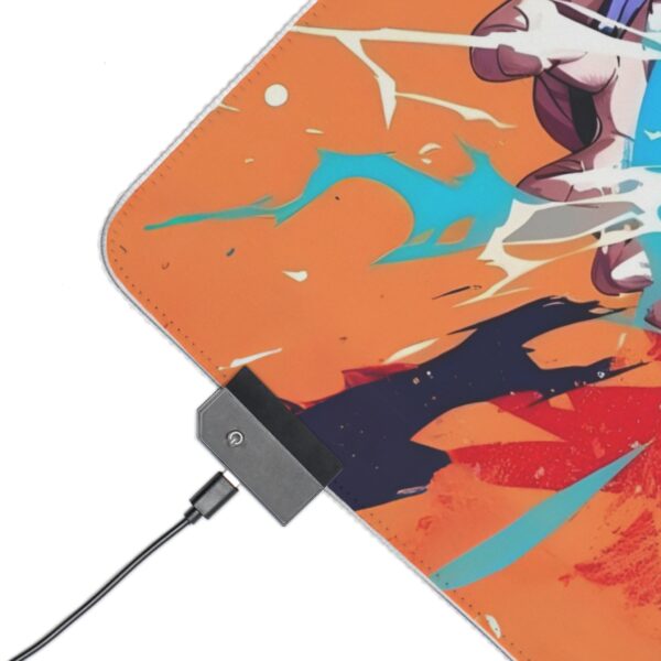 Goku Kamehameha LED Gaming Mouse Pad: Light Up Your Battles! - Image 8