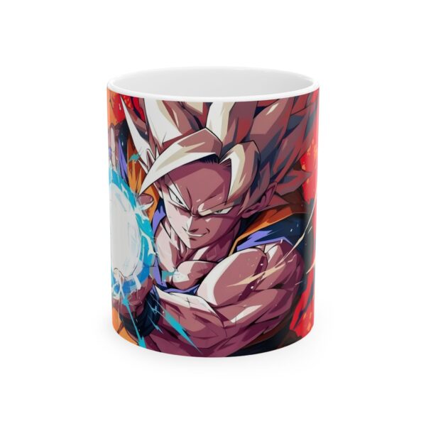 Goku Kamehameha Coffee Mug: Feel the Energy of a Saiyan Warrior