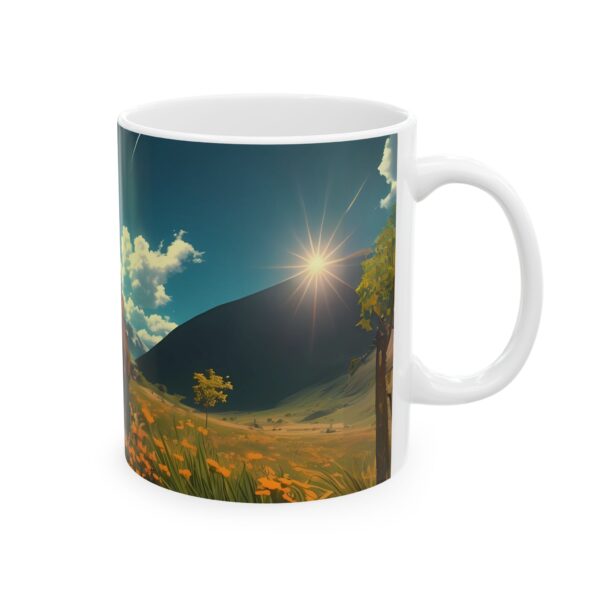 Berserk Guts Peaceful Coffee Mug – Strength in Stillness - Image 3