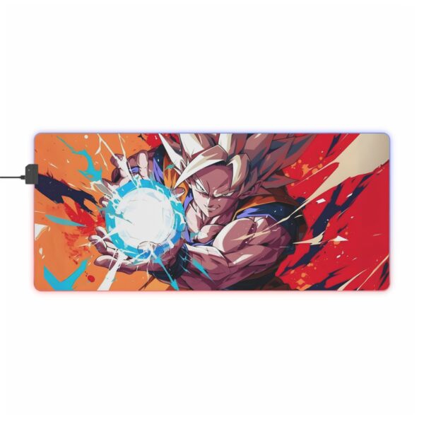 Goku Kamehameha LED Gaming Mouse Pad: Light Up Your Battles! - Image 14