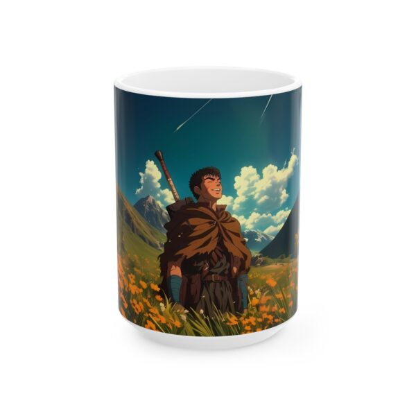 Berserk Guts Peaceful Coffee Mug – Strength in Stillness - Image 5