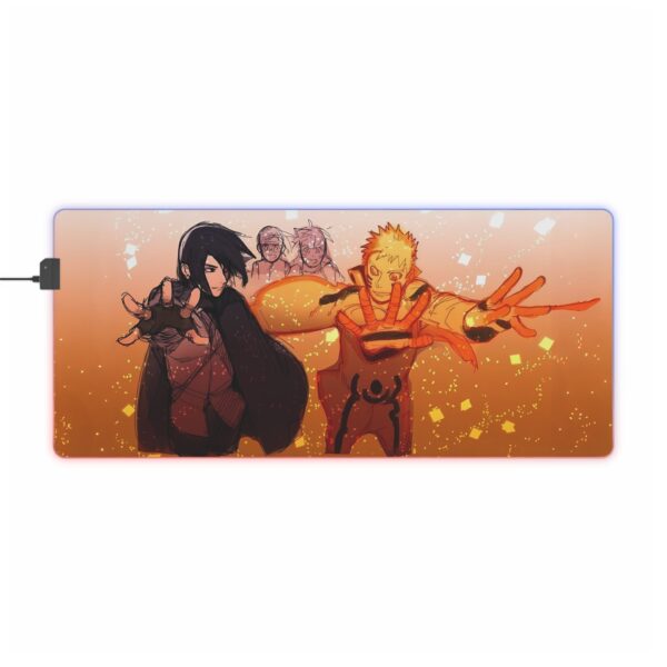 Adult Naruto and Sasuke LED Gaming Mouse Pad: Light Up Your Ninja Spirit - Image 14