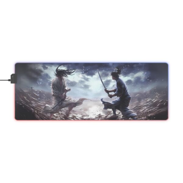 Sasaki Kojiro vs Musashi Miyamoto LED Gaming Mouse Pad: Illuminate the Duel of Legends - Image 10