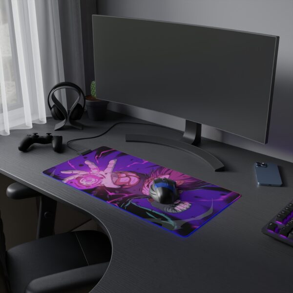 Vegeta Ultra Ego LED Gaming Mouse Pad: Power and Pride Illuminated - Image 5