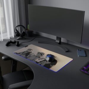 One-Piece LED Gaming Mouse Pad