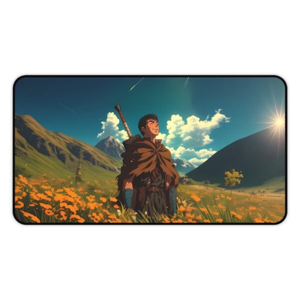 Berserk Guts Peaceful Mouse Pad: Strength in Stillness - Image 5