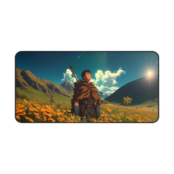 Berserk Guts Peaceful Mouse Pad: Strength in Stillness - Image 9