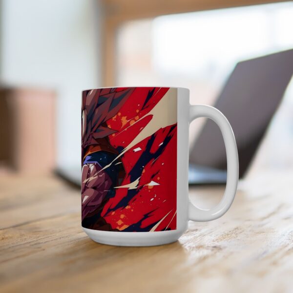 Goku Kamehameha Coffee Mug: Feel the Energy of a Saiyan Warrior - Image 8