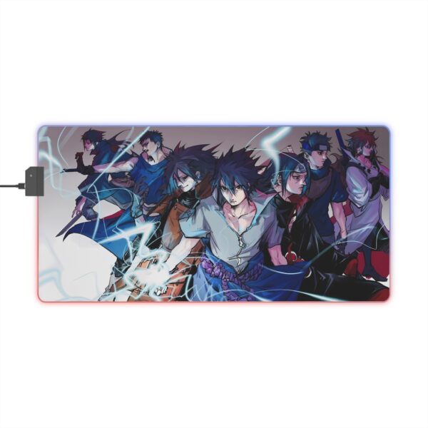 Naruto All Villains LED Gaming Mouse Pad: Unleash the Darkness with Every Move