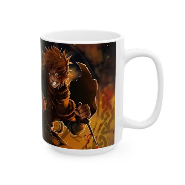 Vinland Saga Thorfinn Fight Coffee Mug: Fuel Your Day with the Spirit of a Viking Warrior - Image 7