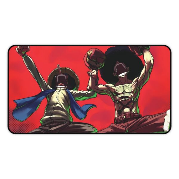 Afro Luffy and Usopp Mouse Pad: Add a Touch of Adventure to Your Desk! - Image 5